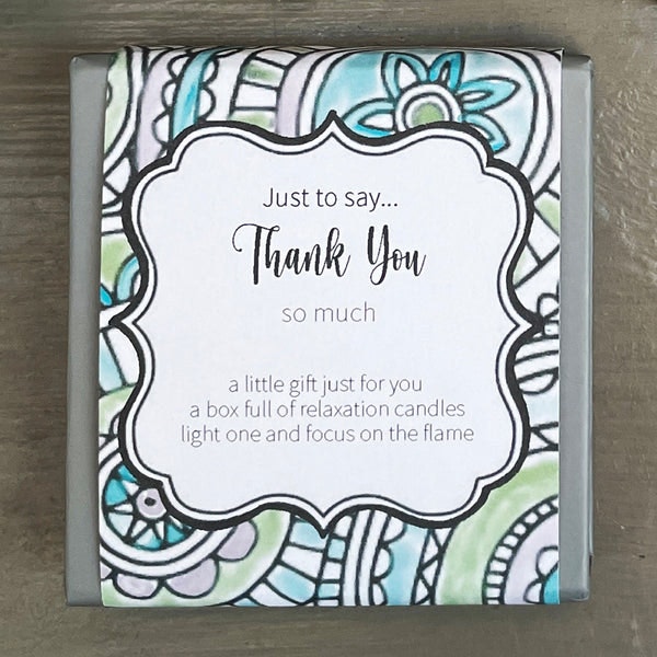 'thank You' 20 Candles And Holder Set by Distinctly Living