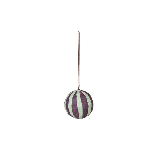 Deco 'sphere' | Small | Blackberry Wine by Broste Copenhagen