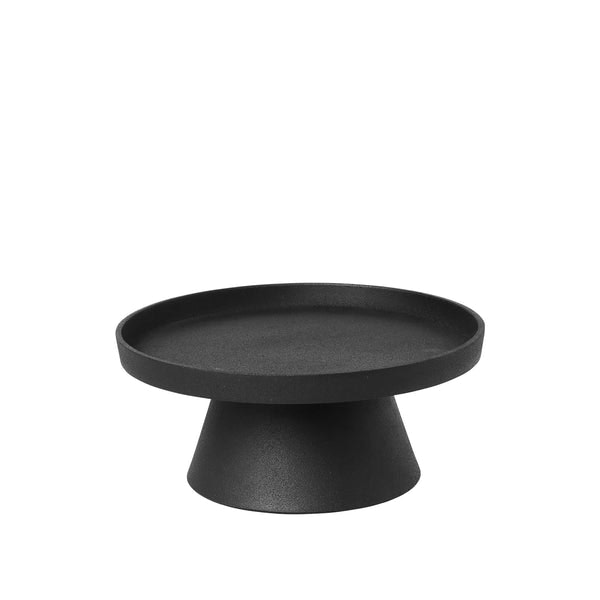 Holger Candle Plate | Small | Black by Broste Copenhagen