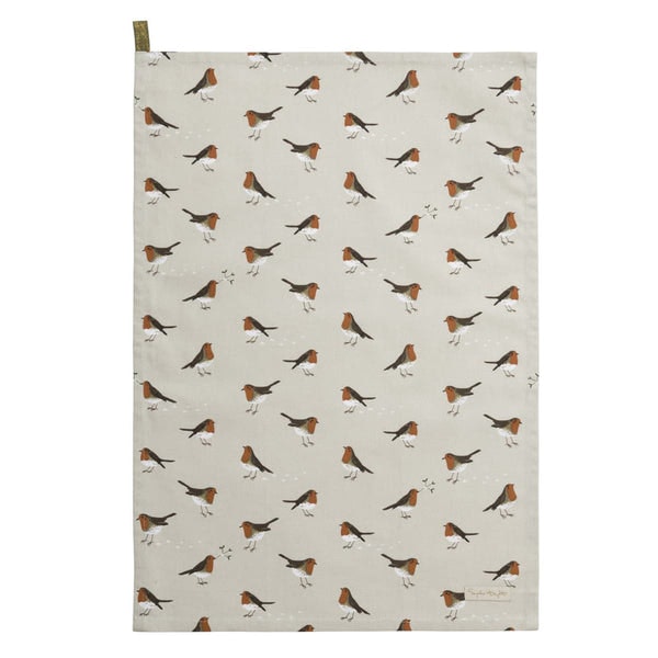 Multi Robins - Tea Towel by Distinctly Living