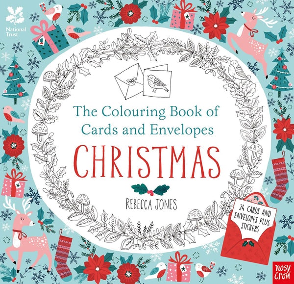 National Trust: The Colouring Book Of Cards And Envelopes - Christmas by Beldi Maison