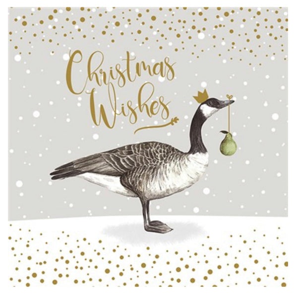 Goose & Pear - Charity Dementia Christmas Cards (pack 6) by The Art File