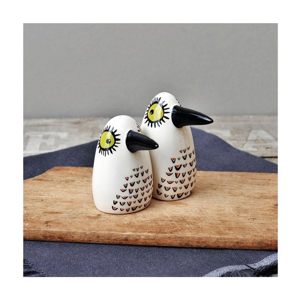 - Birdy Salt & Pepper Pots by Hannah Turner
