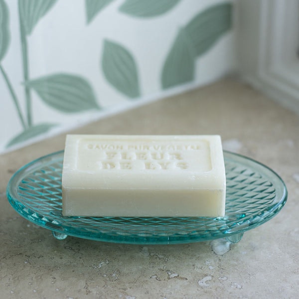 Sea Green Glass Soap Dish by Distinctly Living