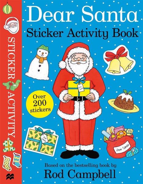Dear Santa Sticker Book by Beldi Maison