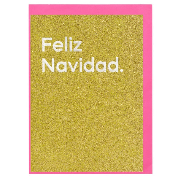 Feliz Navidad Card by Say It With Songs