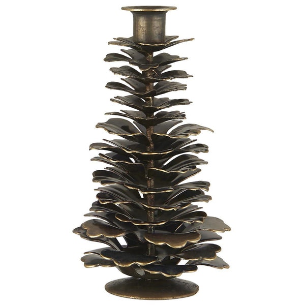 Pine Cone Candle Holder by Ib Laursen