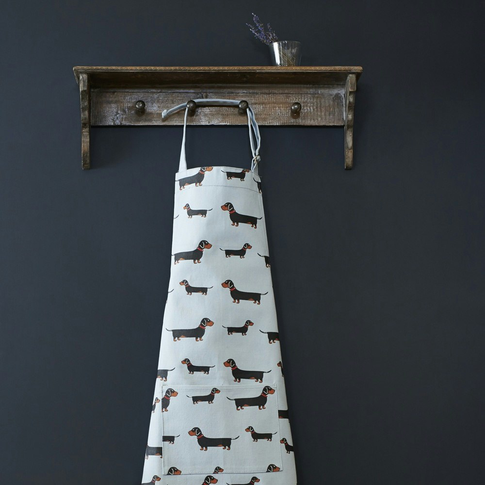 Dachshund Apron by Sweet William designs