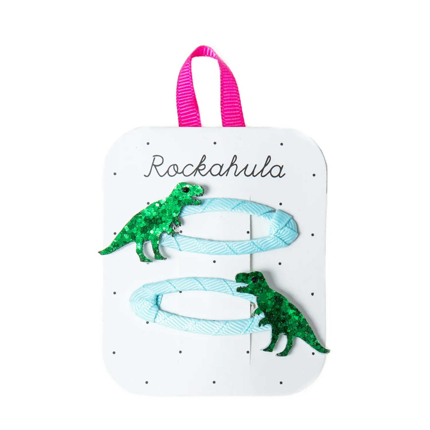 T-Rex Glitter Clips by Rockahula