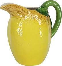 Lemon Jug by Gisela Graham