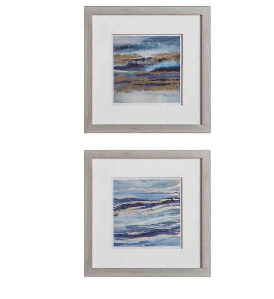 Coastal Skies - Pair Of Prints by Distinctly Living