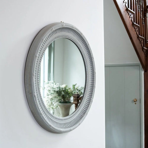 Etched Grey Mirror by Distinctly Living