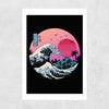 The Great Retro Wave A3 Print by East End Prints