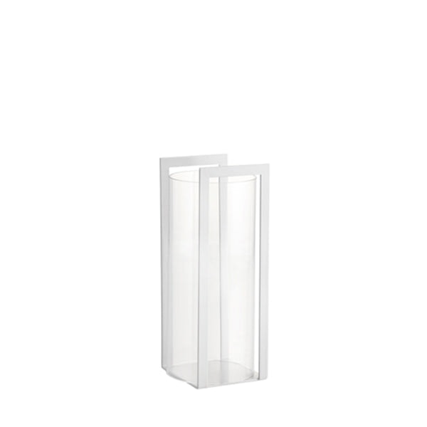 Glass And Metal Lantern Traryd Two Sizes Available by TUSKcollection