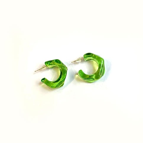 Chunky Hoops Green by Bassy Loves Betsy