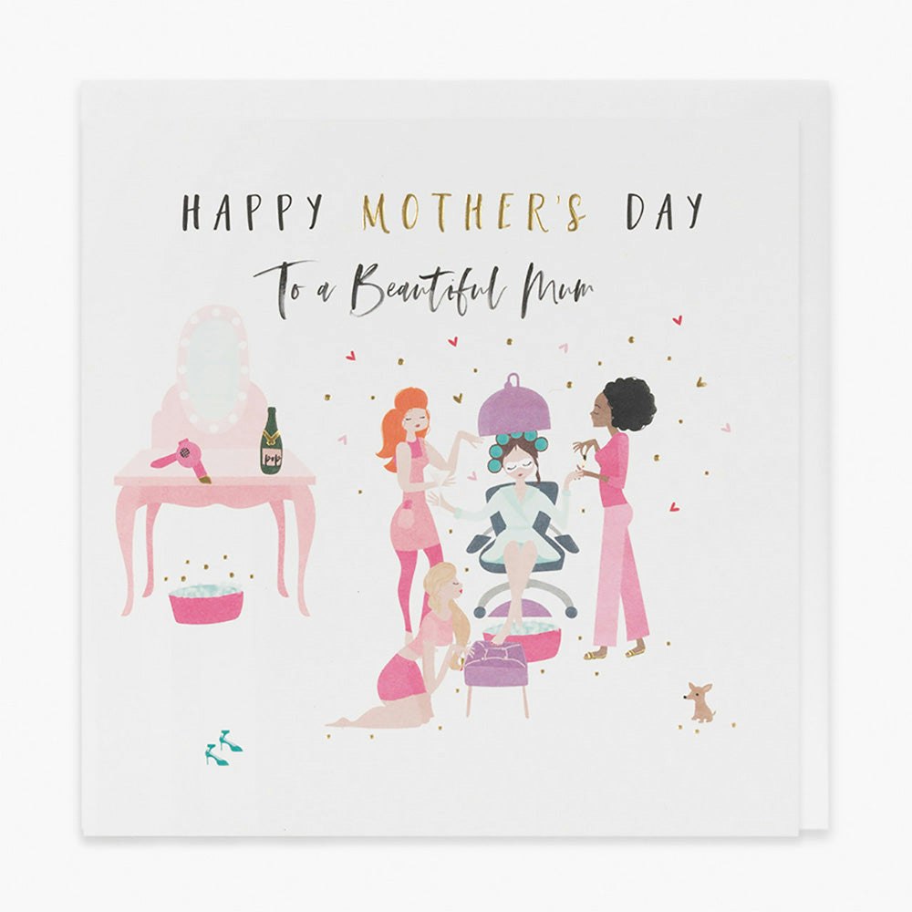 Happy Mothers Day To a Beautiful Mum card by Belly button