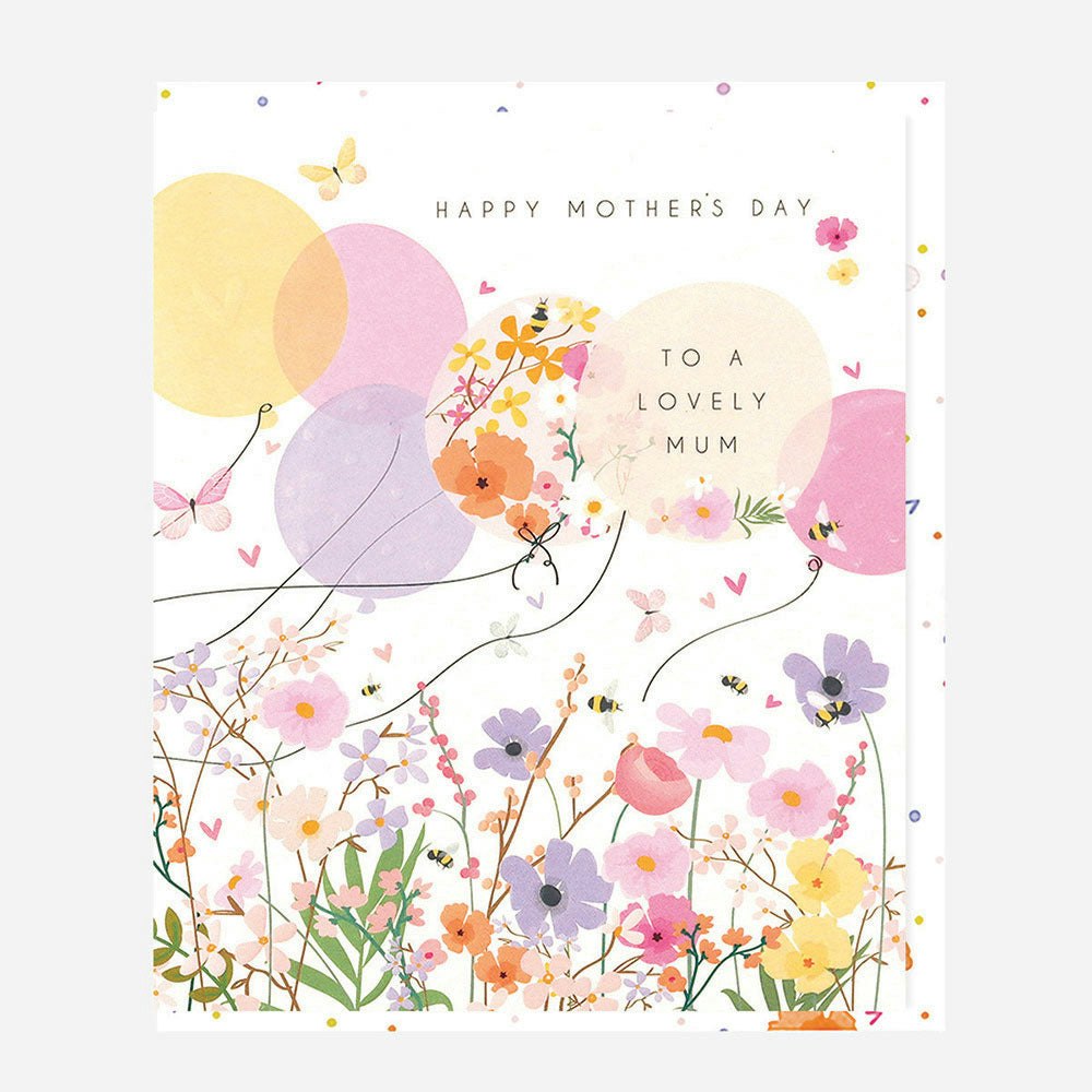Happy Mothers Day Lovely Mum Card by Belly button