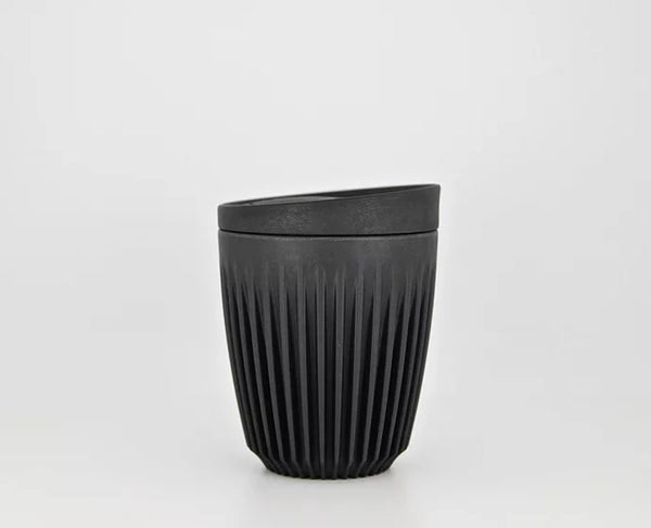 8oz Black Coffee Cup by Huskee