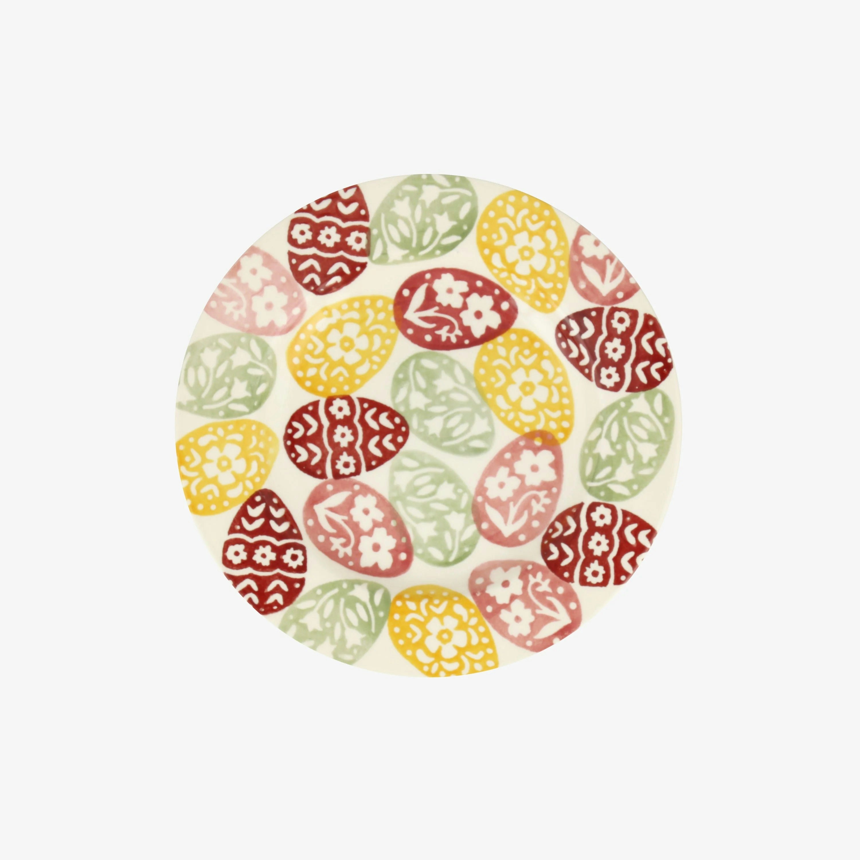 6 and Half Inch Easter Eggs Plate by Cornucopia Worcester