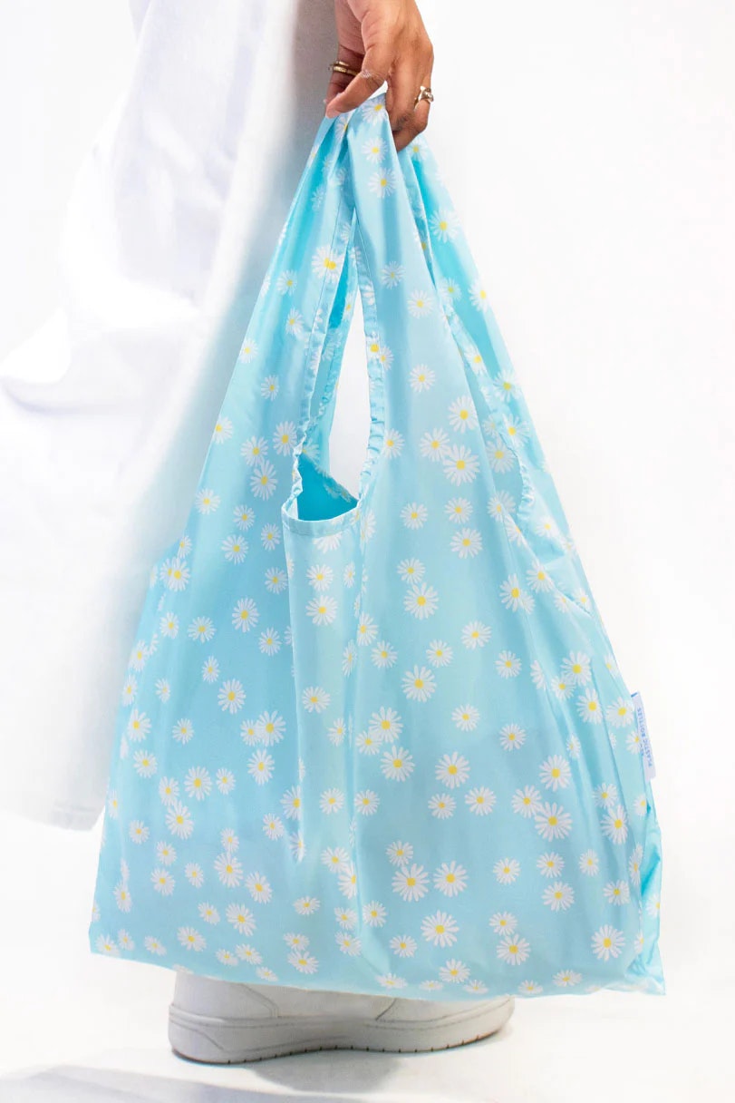 Daisies Reusable Shopping Bag by Kind Bag