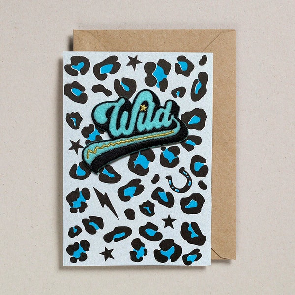 Wild Patch Card by Petra Boase