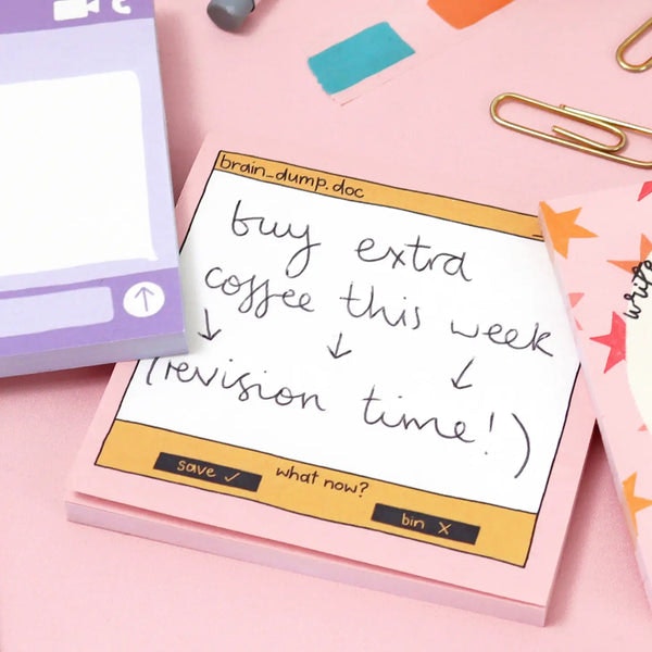 Brain Dump Sticky Notes by Oh, Laura