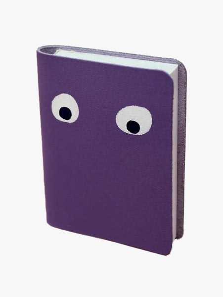 Lilac Googly Eye Mini Notebook by Ark Colour Design