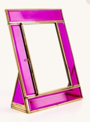Bonnie Frame Large In Ruby Pink by Doing Goods