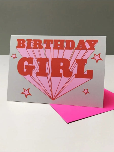 Birthday Girl Card by Dandy Star