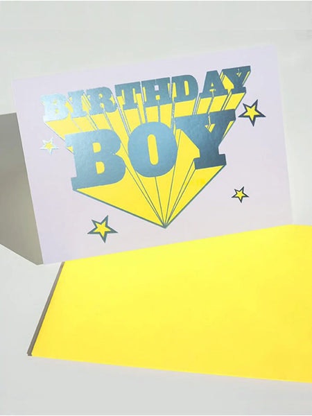 Birthday Boy Card by Dandy Star