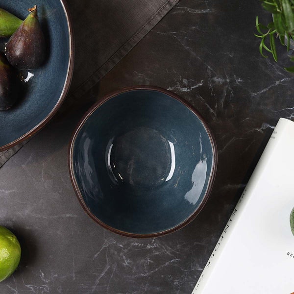Two Tone Blue Bowl by Distinctly Living