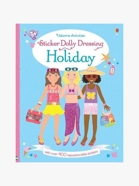 Little Sticker Dolly Dressing: Holiday Book by Bookspeed