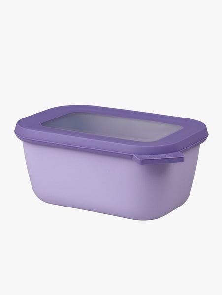 Multi Bowl Cirqula Rectangular 750ml - Vivid Lilac by Mepal