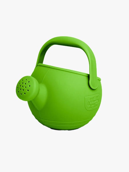 Meadow Green Silicone Watering Can by Bigjigs
