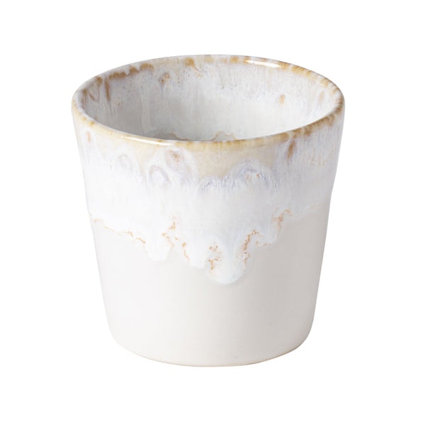 Organic Lungo Coffee Cup - White by Distinctly Living