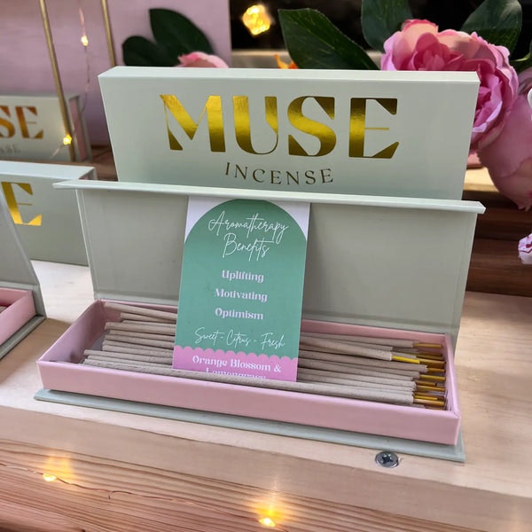 Orange and Lemongrass Natural Incense Box by MUSE INCENSE