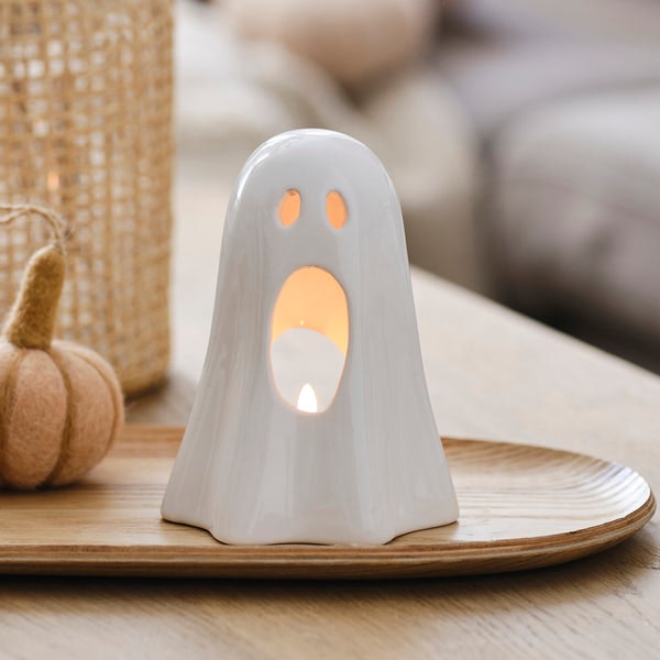 Ghost Tealight Holder by Distinctly Living