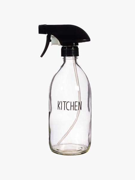 Kitchen Cleaner Refillable Bottle With Spray-500ml by Sass & Belle
