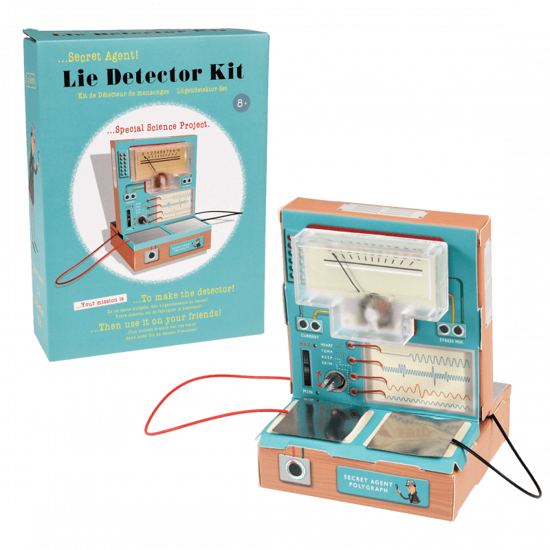 Secret Agent Lie Detector Kit by Rex London