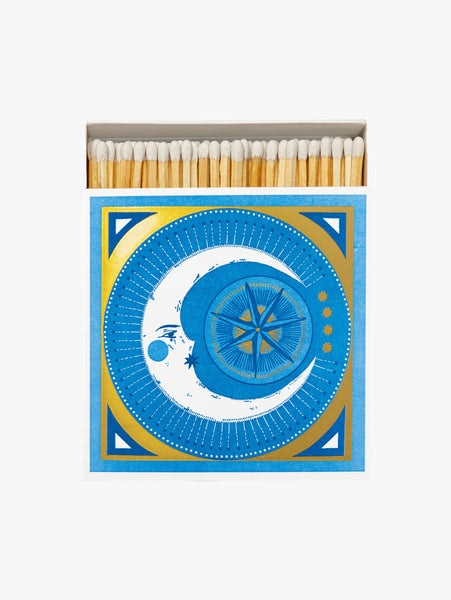 Golden Moon Box Of Matches by Archivist