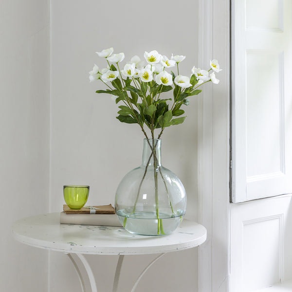 Hellebore White Flower Stem by Distinctly Living