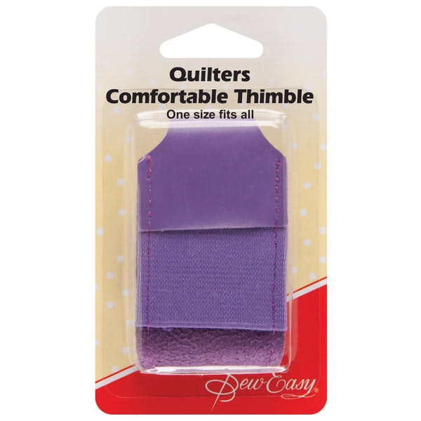 Quilters Comfortable Leather Thimble by Groves Limited