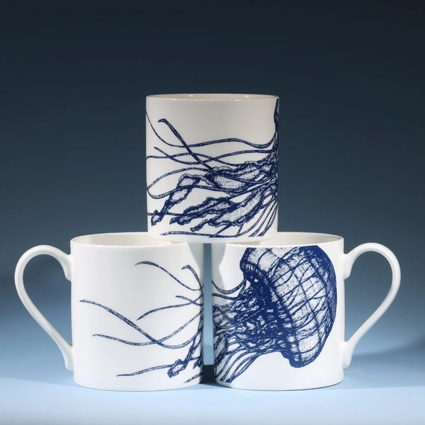 Jellyfish Mug Fine Bone China Mug by Distinctly Living