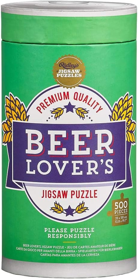 Beer Lover's 500 Piece Puzzle by Ridleys
