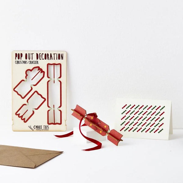 Pop Out Christmas Cracker Card by Pop Out Card Co.