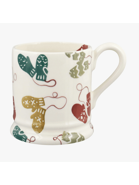 Christmas Mitten 1/2 Pint Mug by Emma Bridgewater