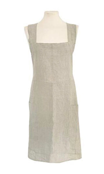 Pure Linen Crossover Apron by Walton & Co