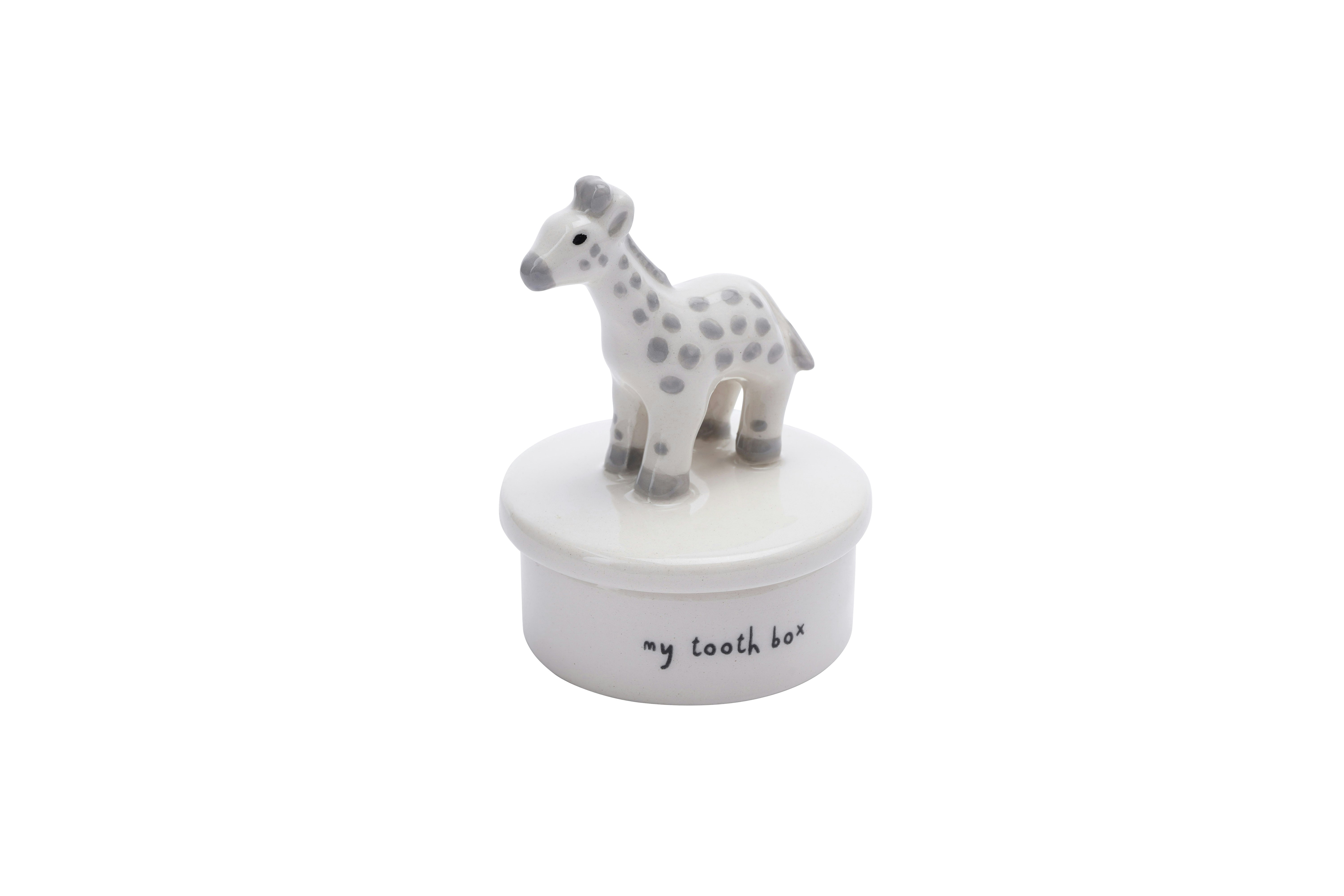 Ceramic Giraffe Tooth Pot by CGB Giftware