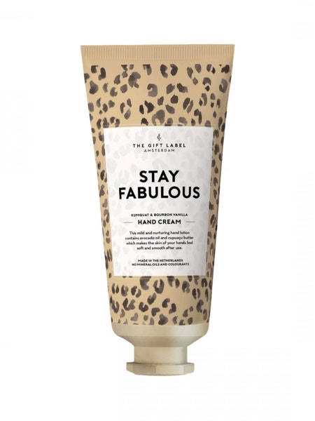 Stay Fabulous Hand Cream Tube by The Gift Label