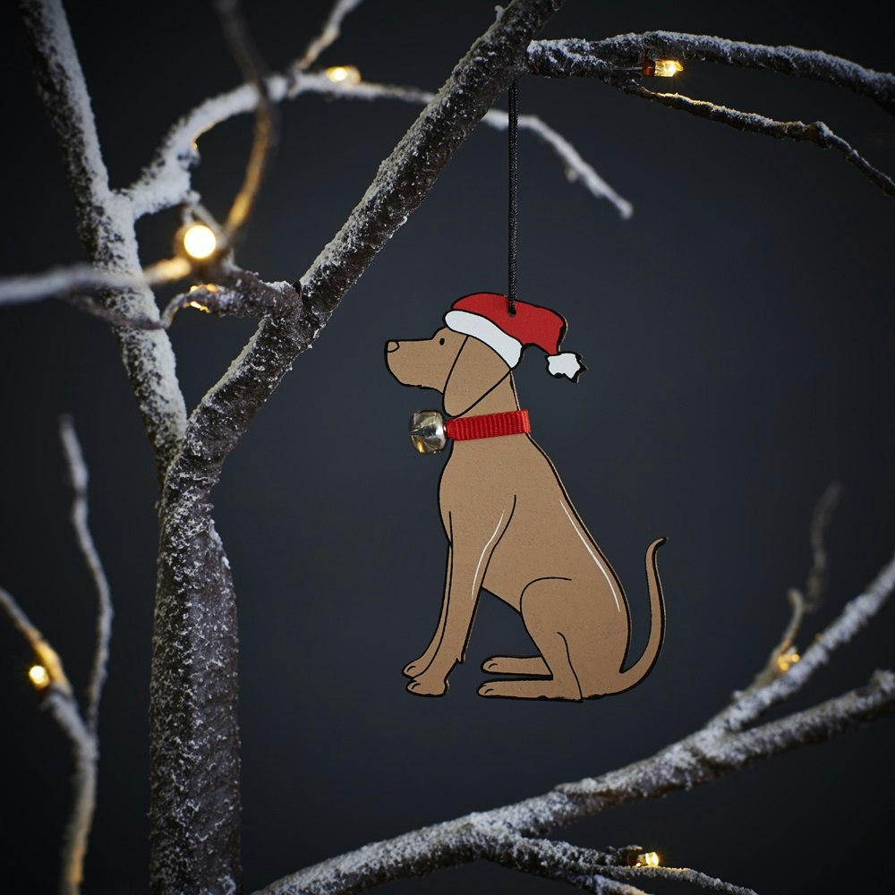 Vizsla Decorative Christmas Tree Ornament by Sweet William